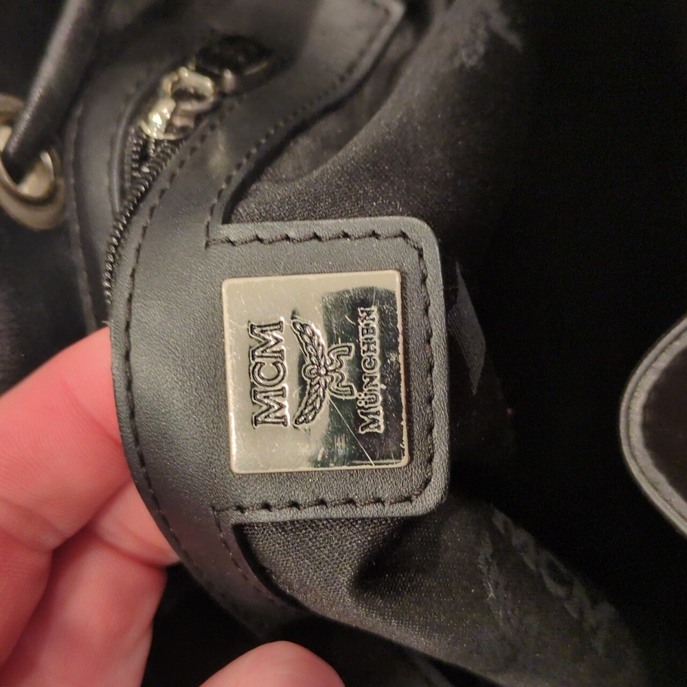 MCM Black Bucket Bag - Picture 9 of 11